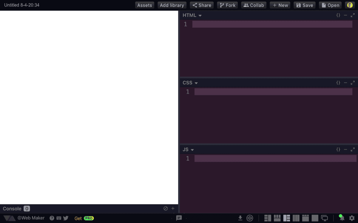 Layout 3 — Preview on left